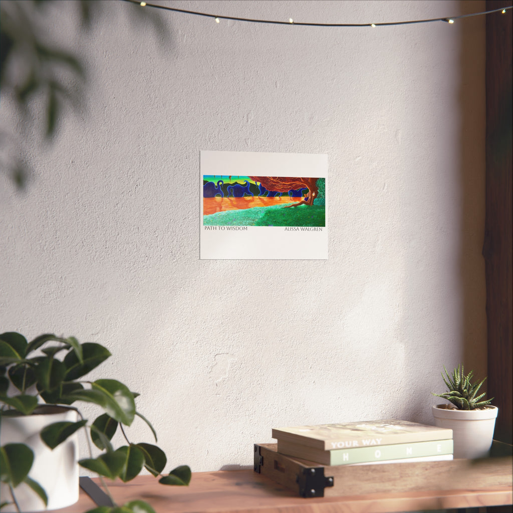 Path to Wisdom by Alissa Walgren | Surreal Print