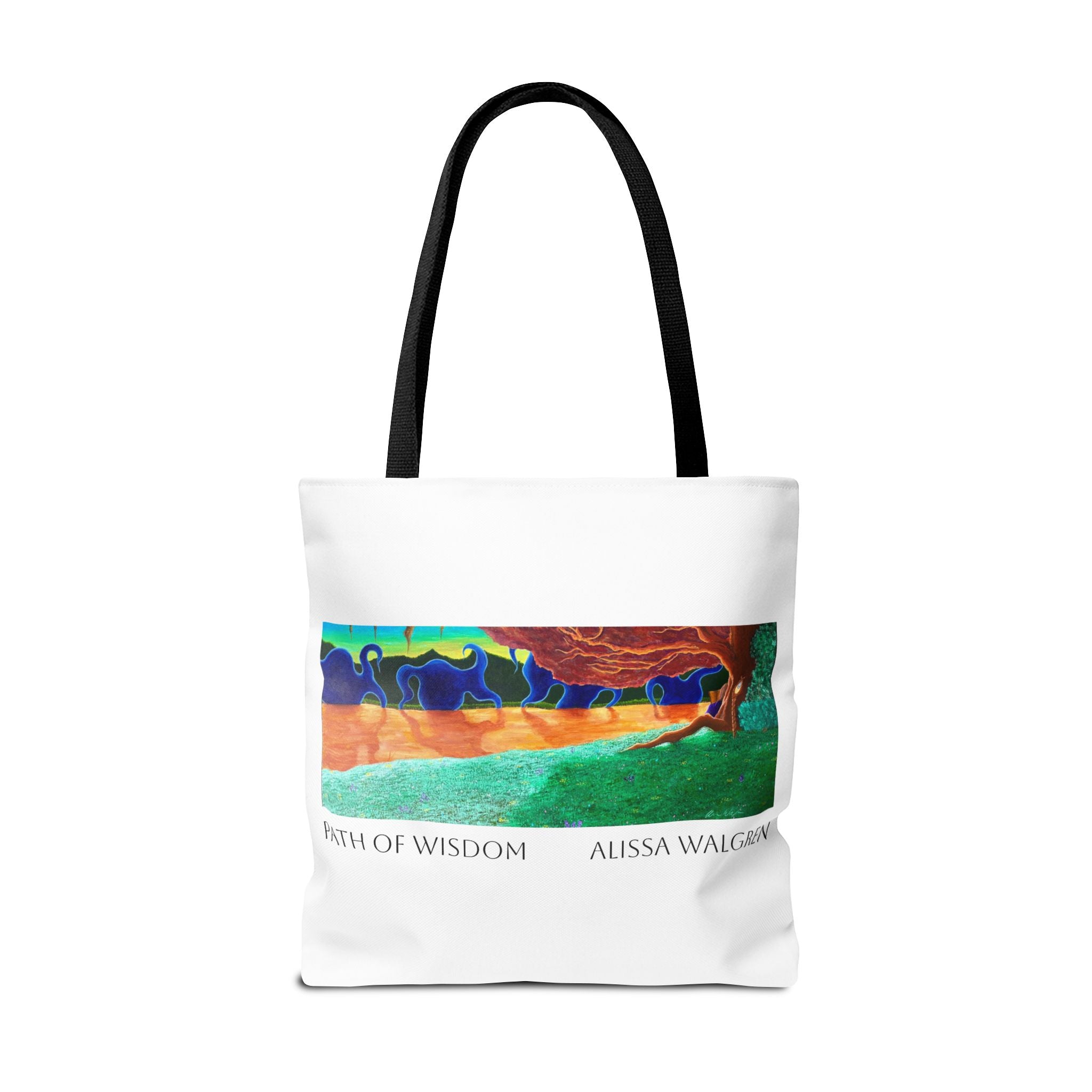 Path of Wisdom Art Tote