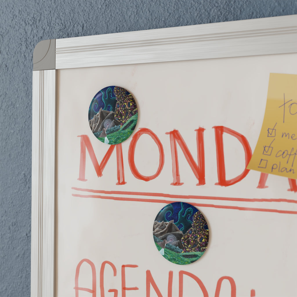 A Gift Button Magnet