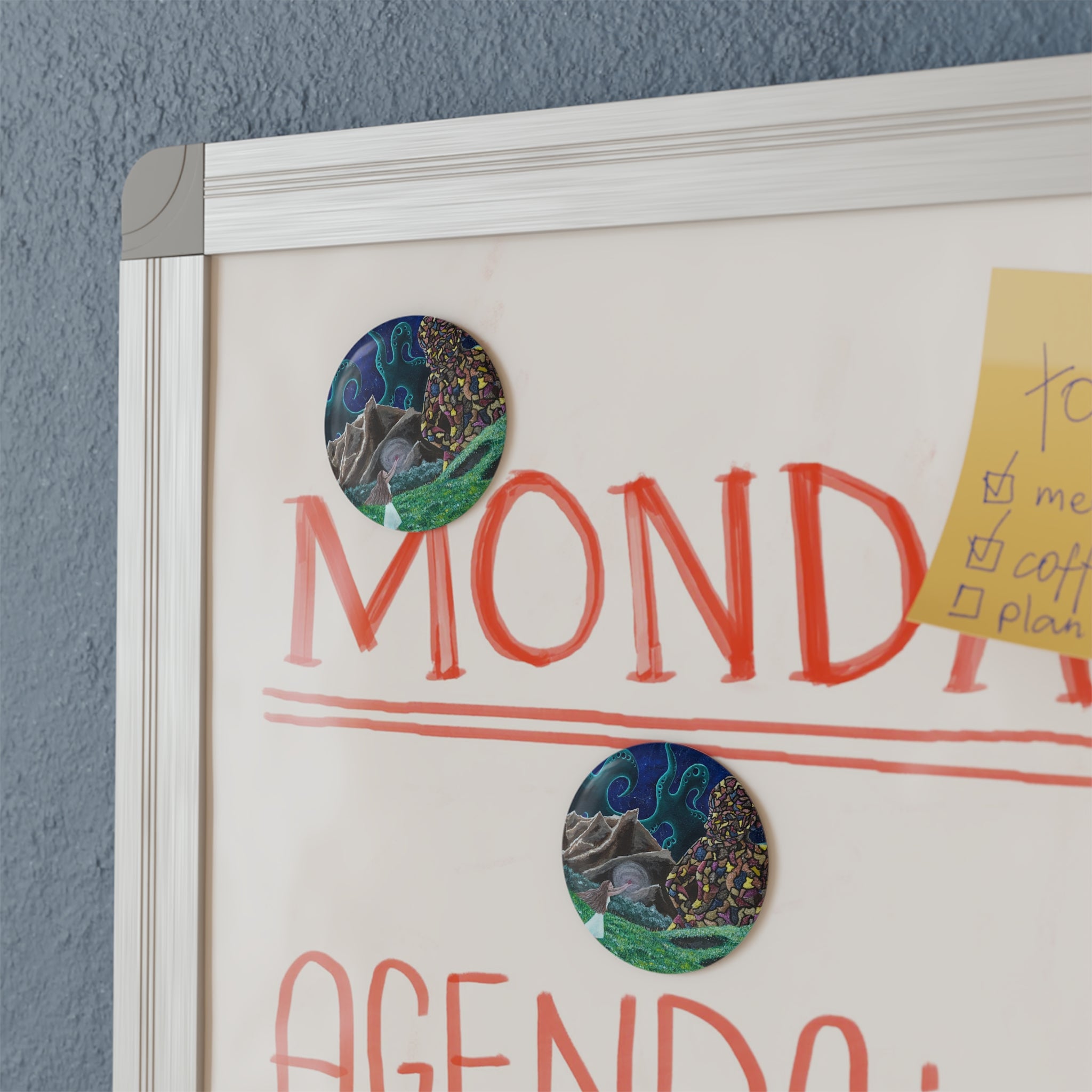 A Gift Button Magnet