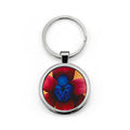 Rebirth Round Stainless Steel Keychain