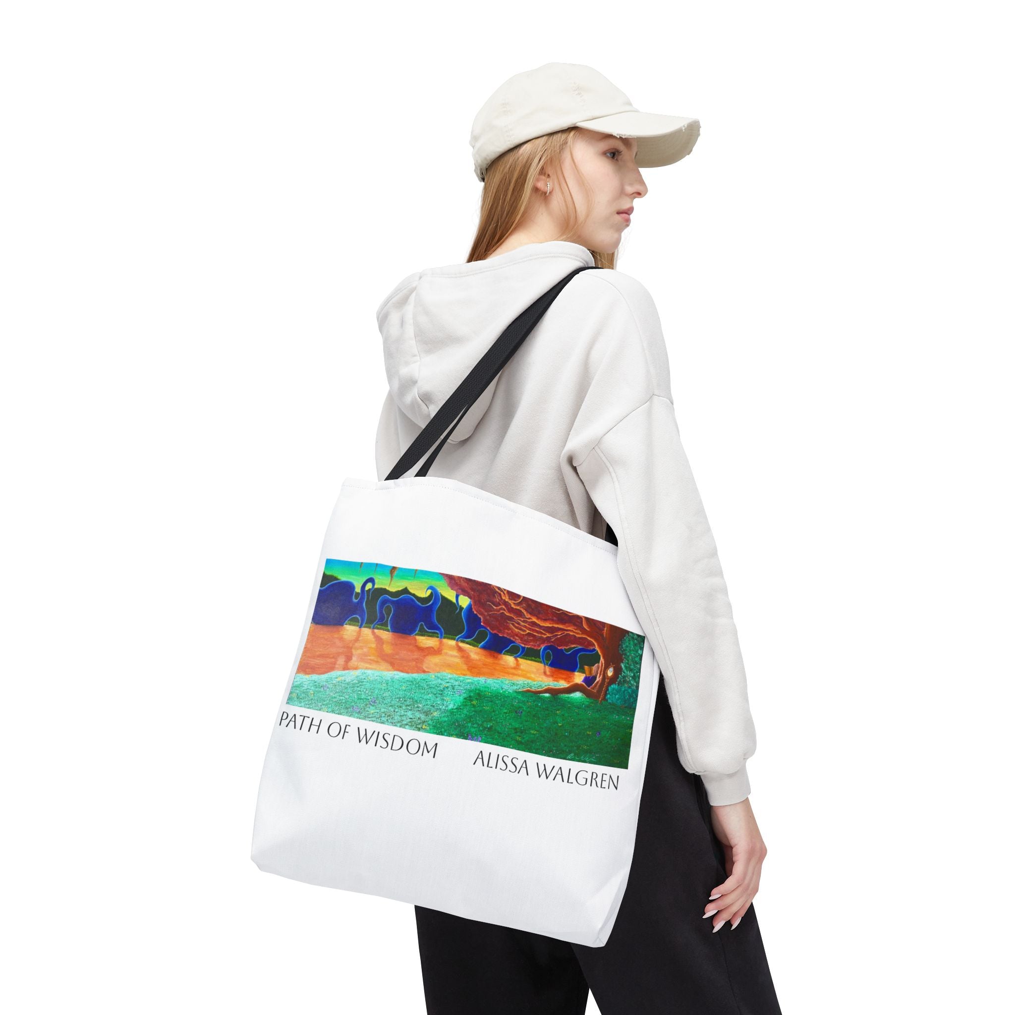 Path of Wisdom Art Tote