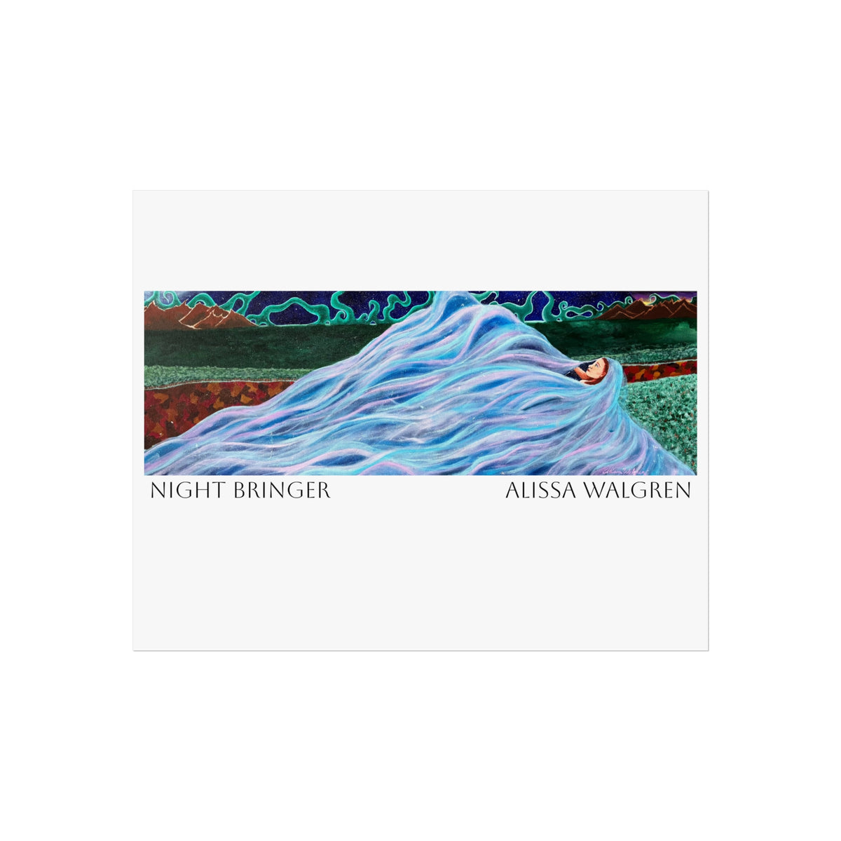 Night Bringer by Alissa Walgren | Surreal Print