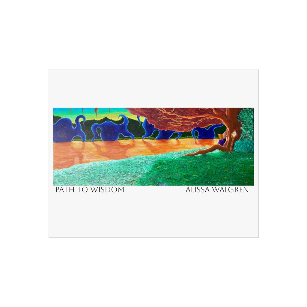 Path to Wisdom by Alissa Walgren | Surreal Print