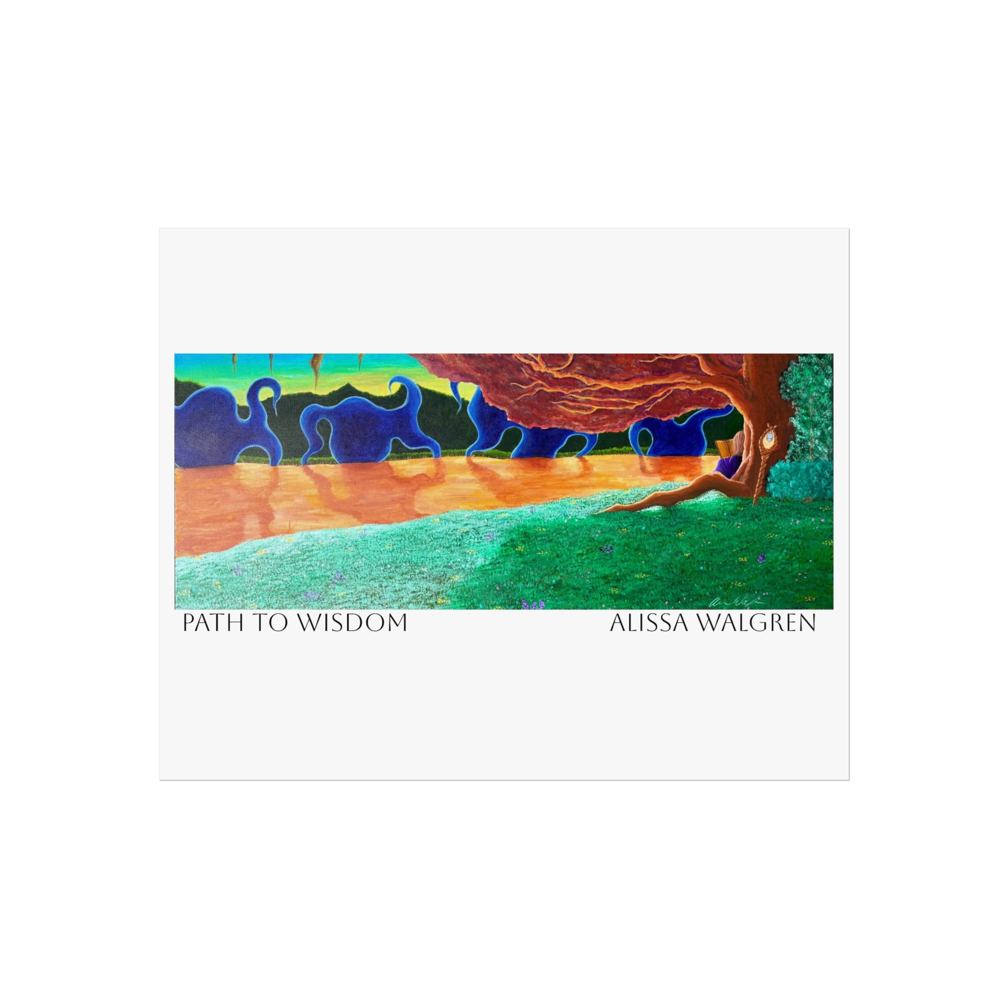 Path to Wisdom by Alissa Walgren | Surreal Print