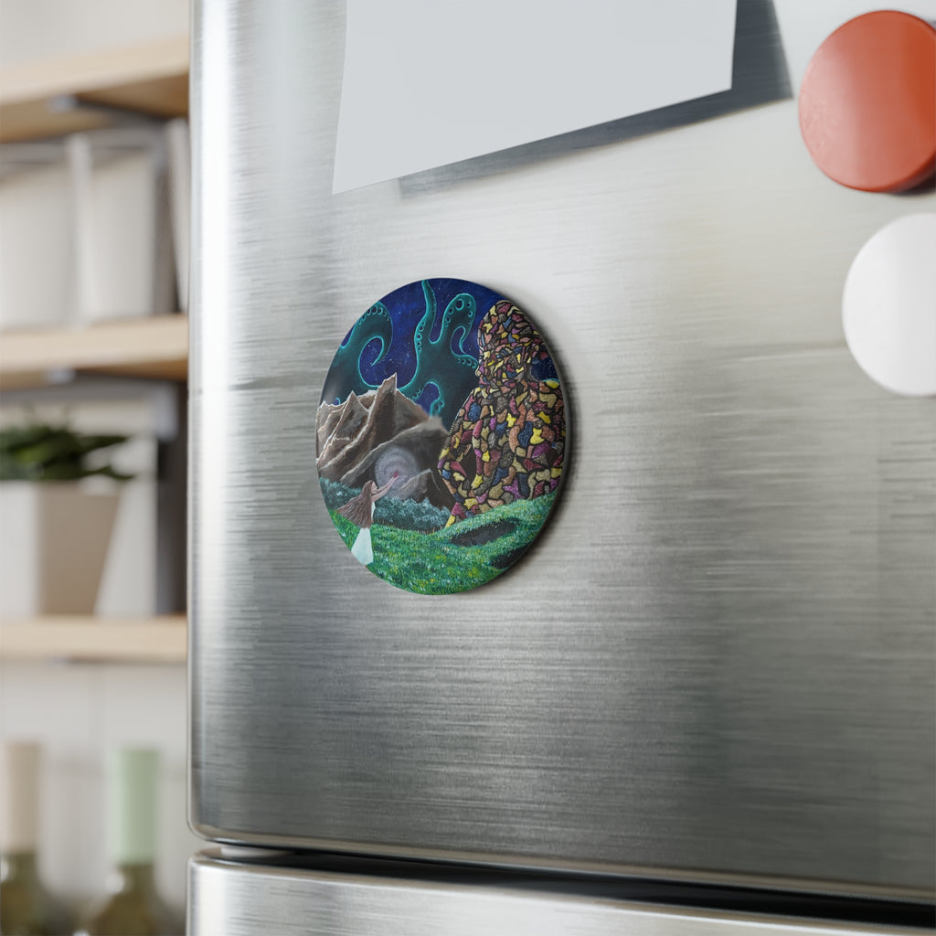 A Gift Button Magnet