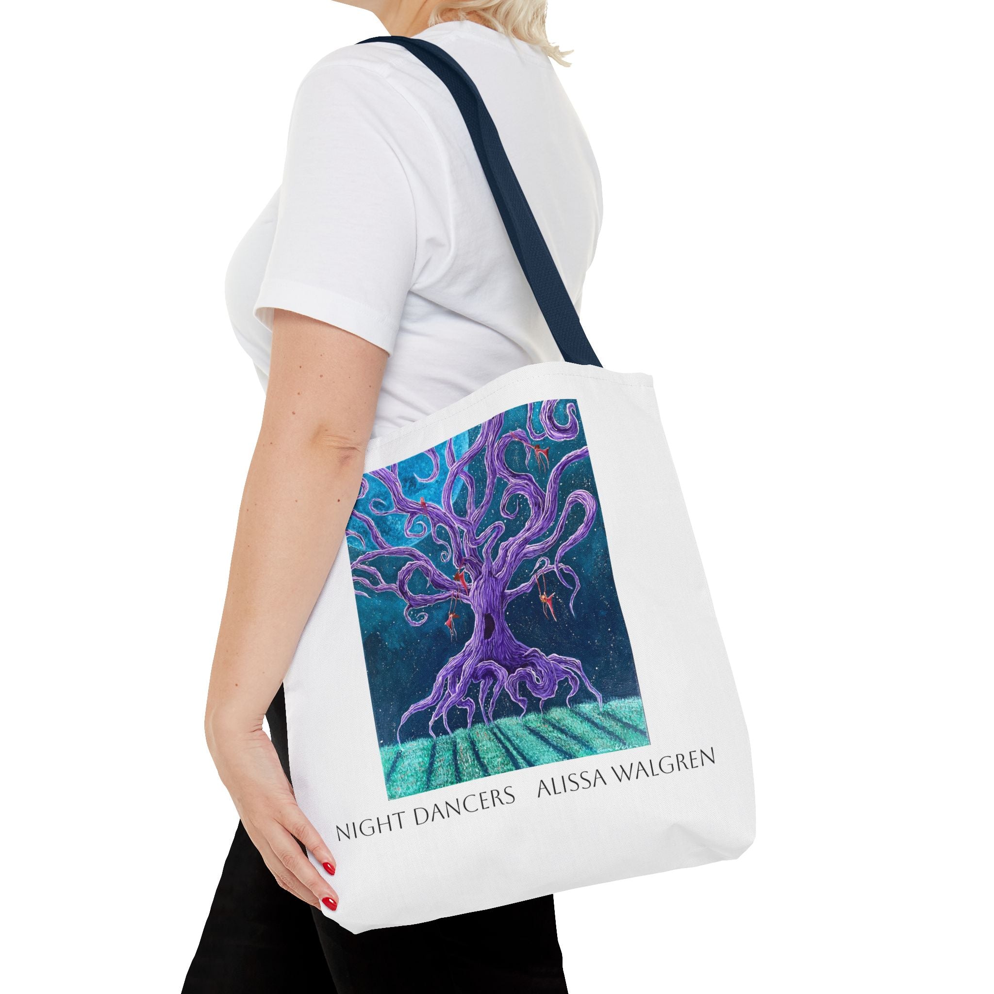 Night Dancers Tote Bag