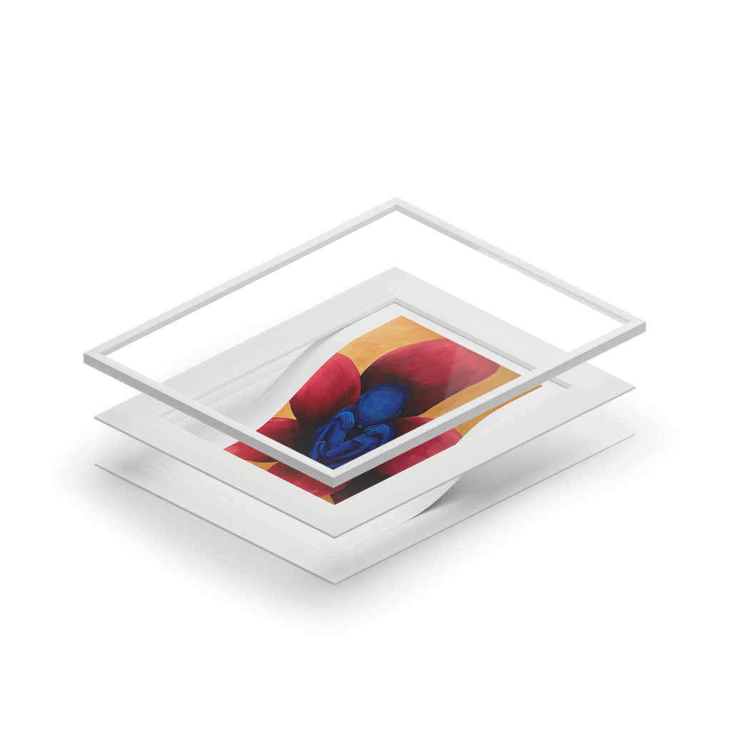 Rebirth Art Print with Passepartout Frame — Alissa Walgren Fine Art