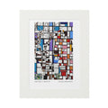 Abstract Reality Art Print with Passepartout Frame — Alissa Walgren Fine Art
