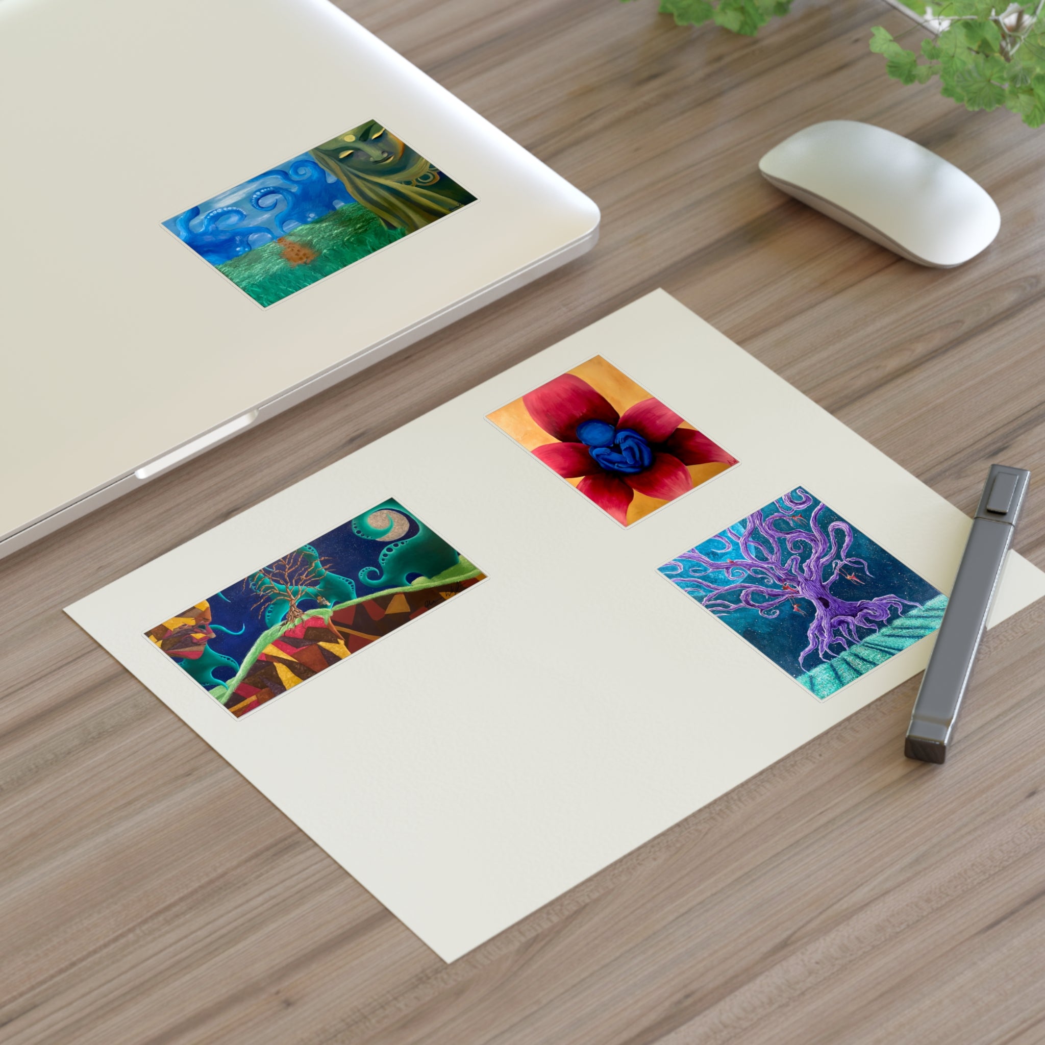 Alissa Walgren Artwork Sticker Sheet