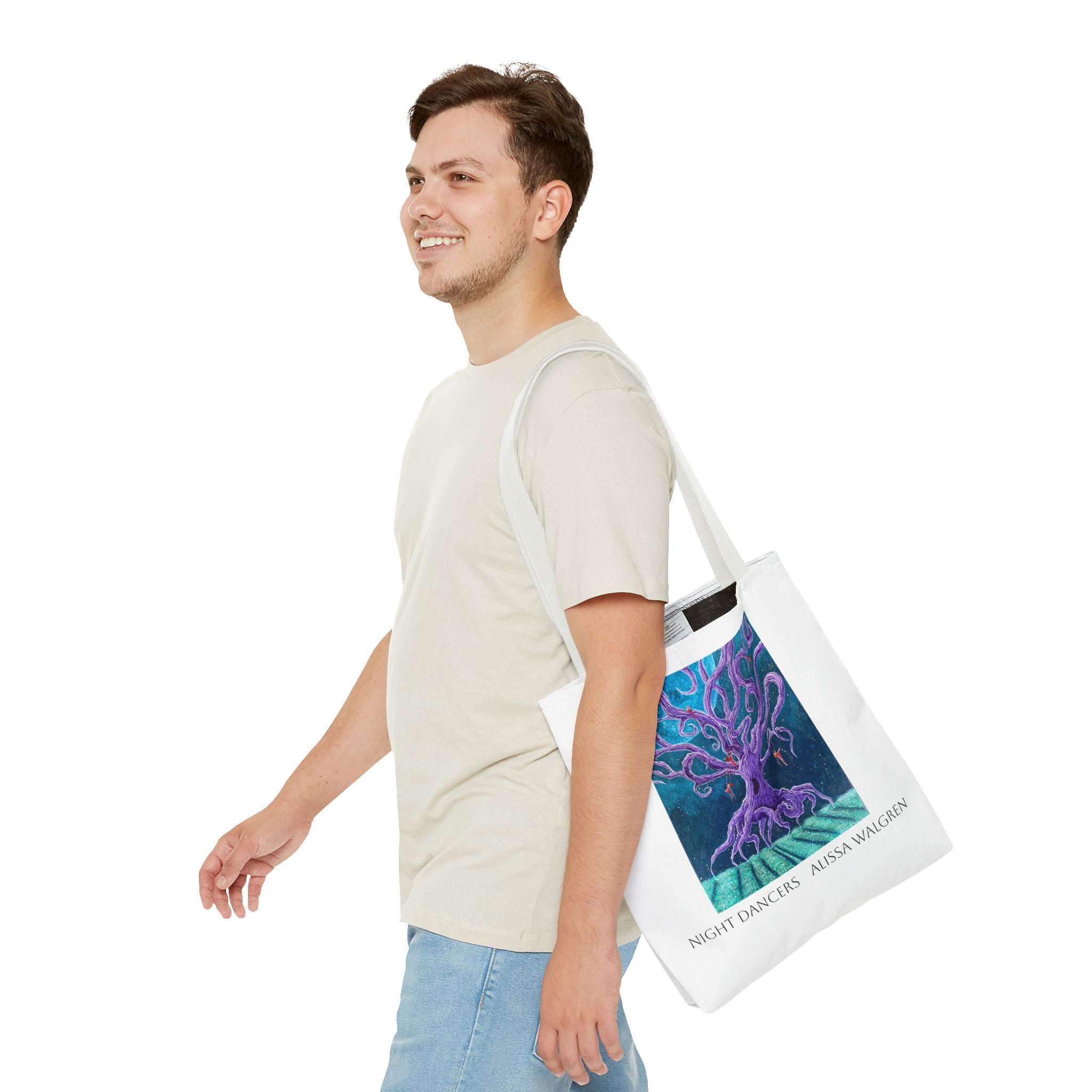 Night Dancers Tote Bag