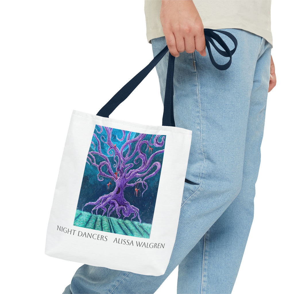 Night Dancers Tote Bag
