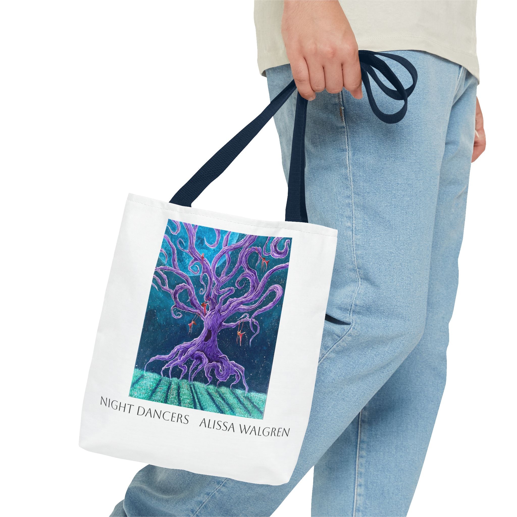Night Dancers Tote Bag