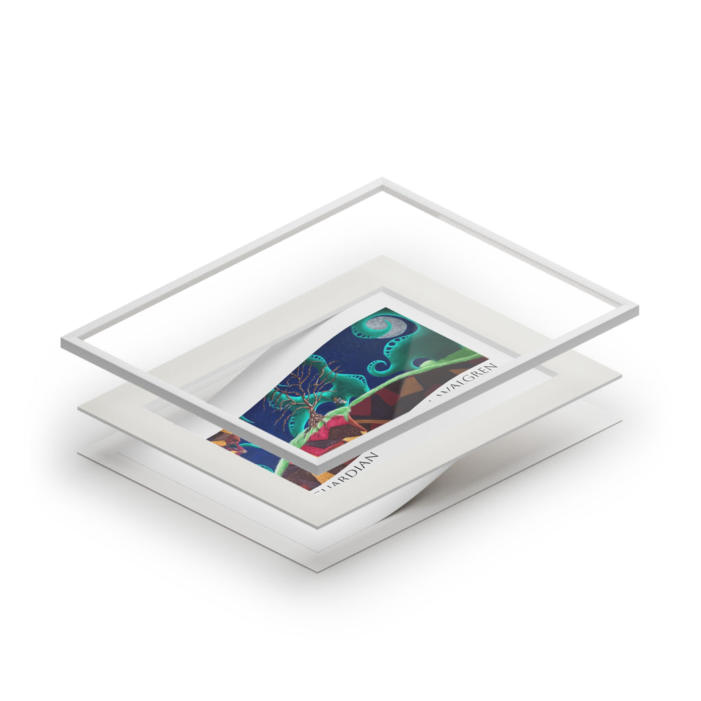 The Guardian Fine Art Print (Passepartout Paper Frame)