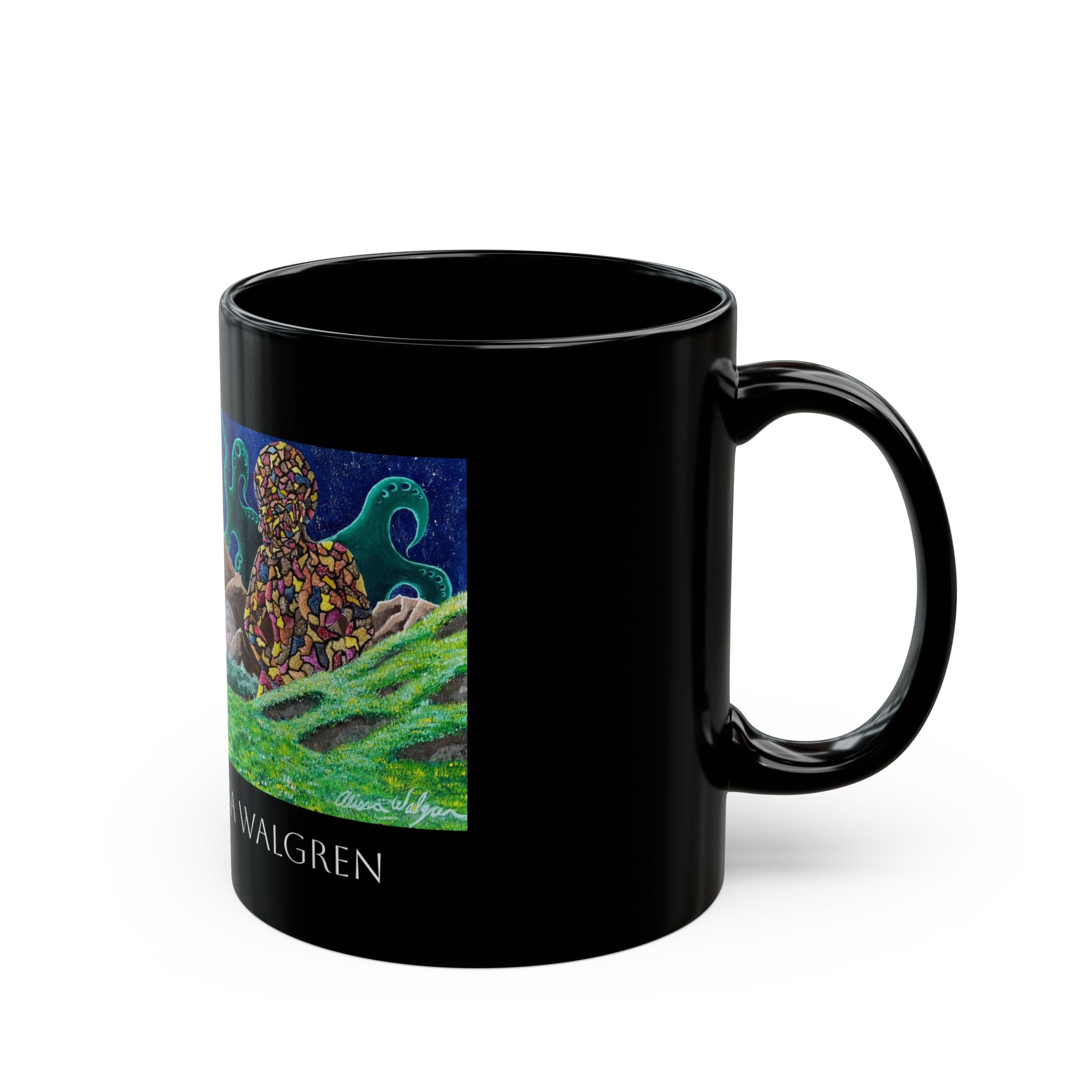 The Gift Black Mug (11oz, 15oz)