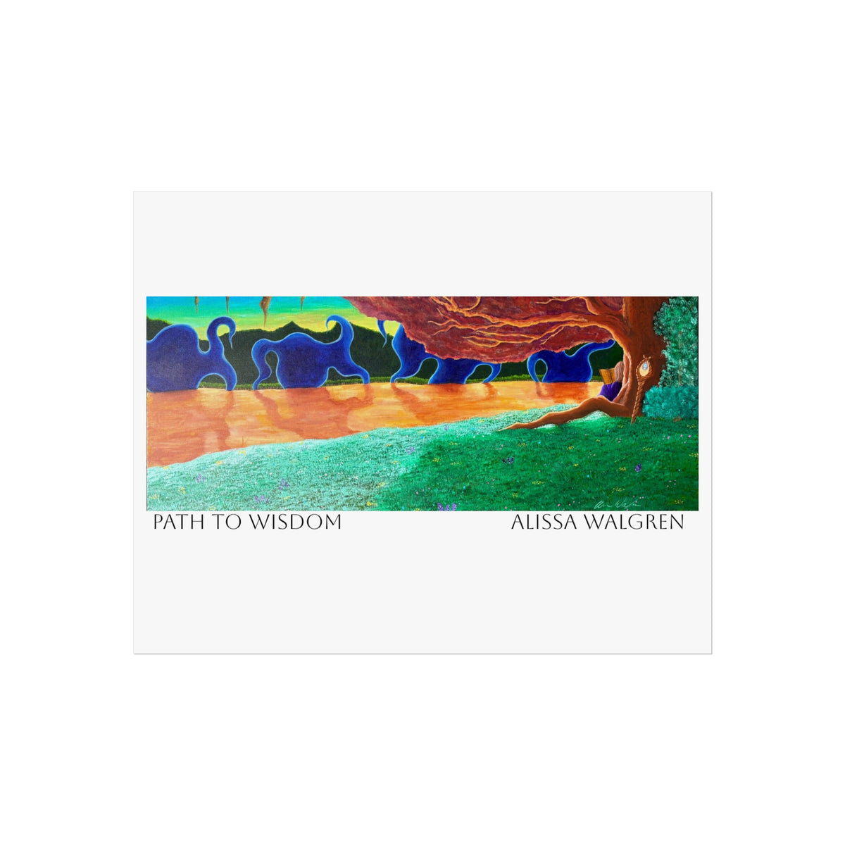 Path to Wisdom by Alissa Walgren | Surreal Print