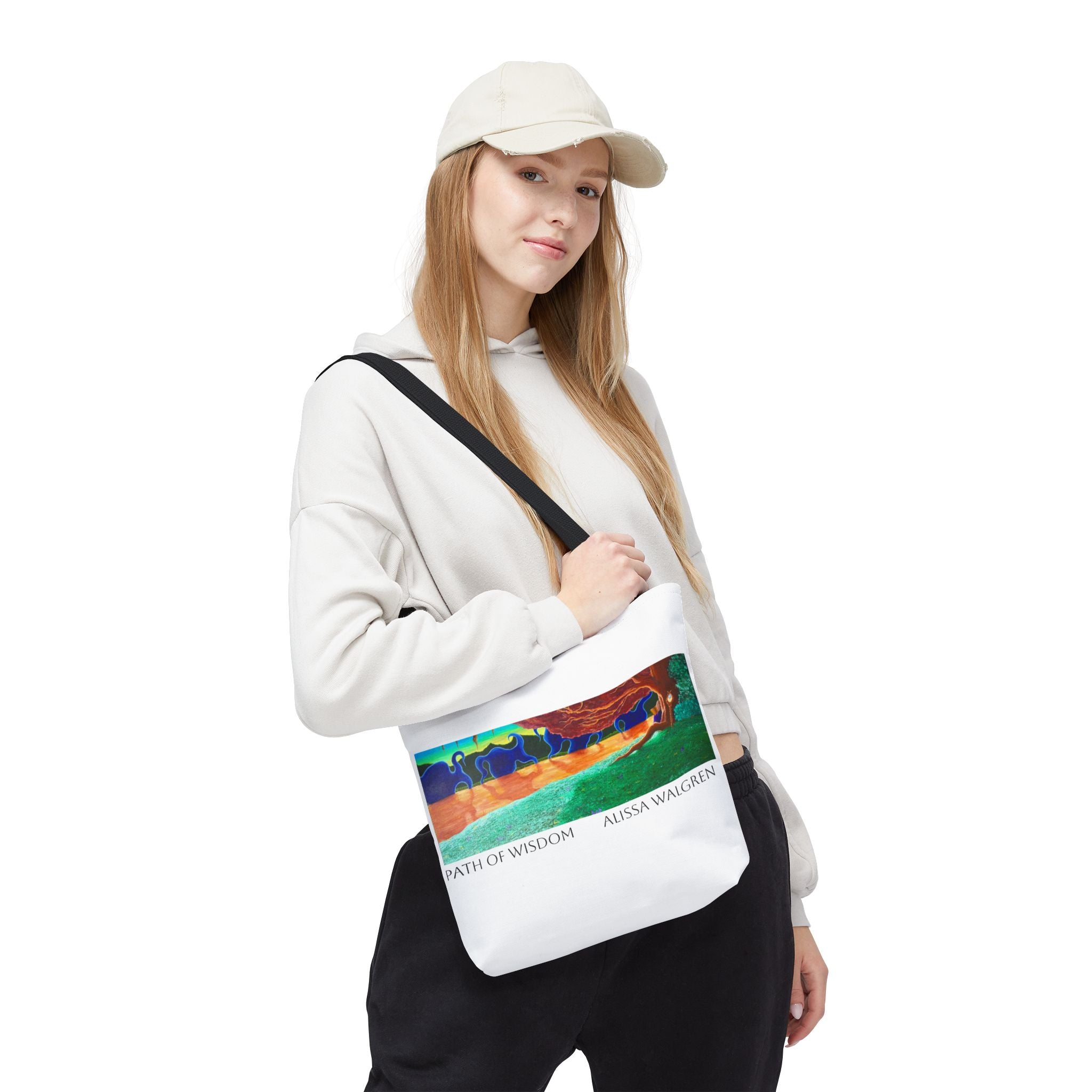 Path of Wisdom Art Tote