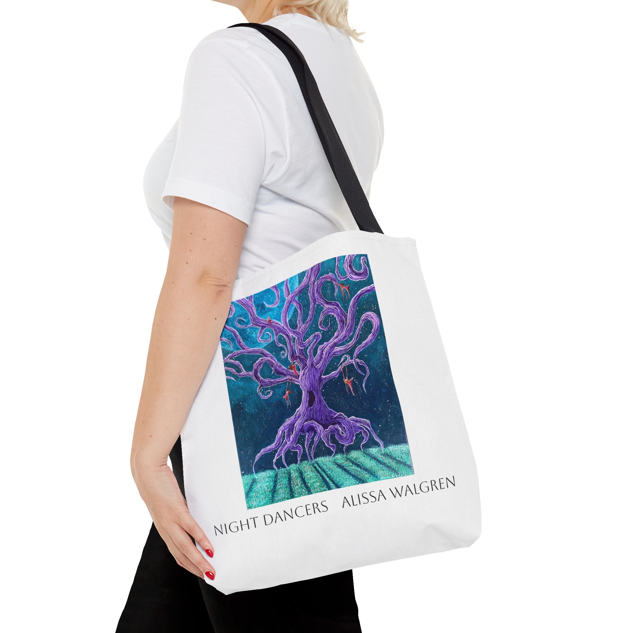 Night Dancers Tote Bag