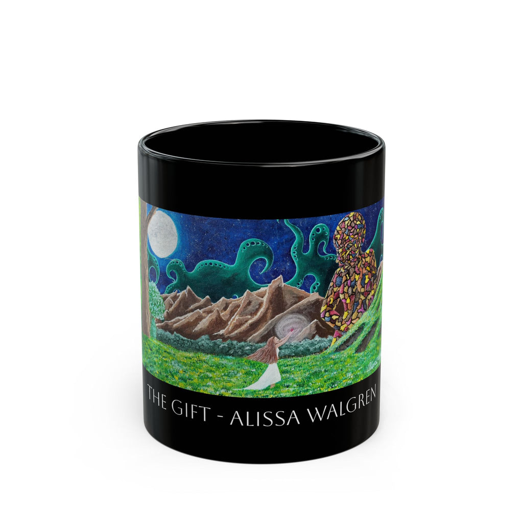 The Gift Black Mug (11oz, 15oz)