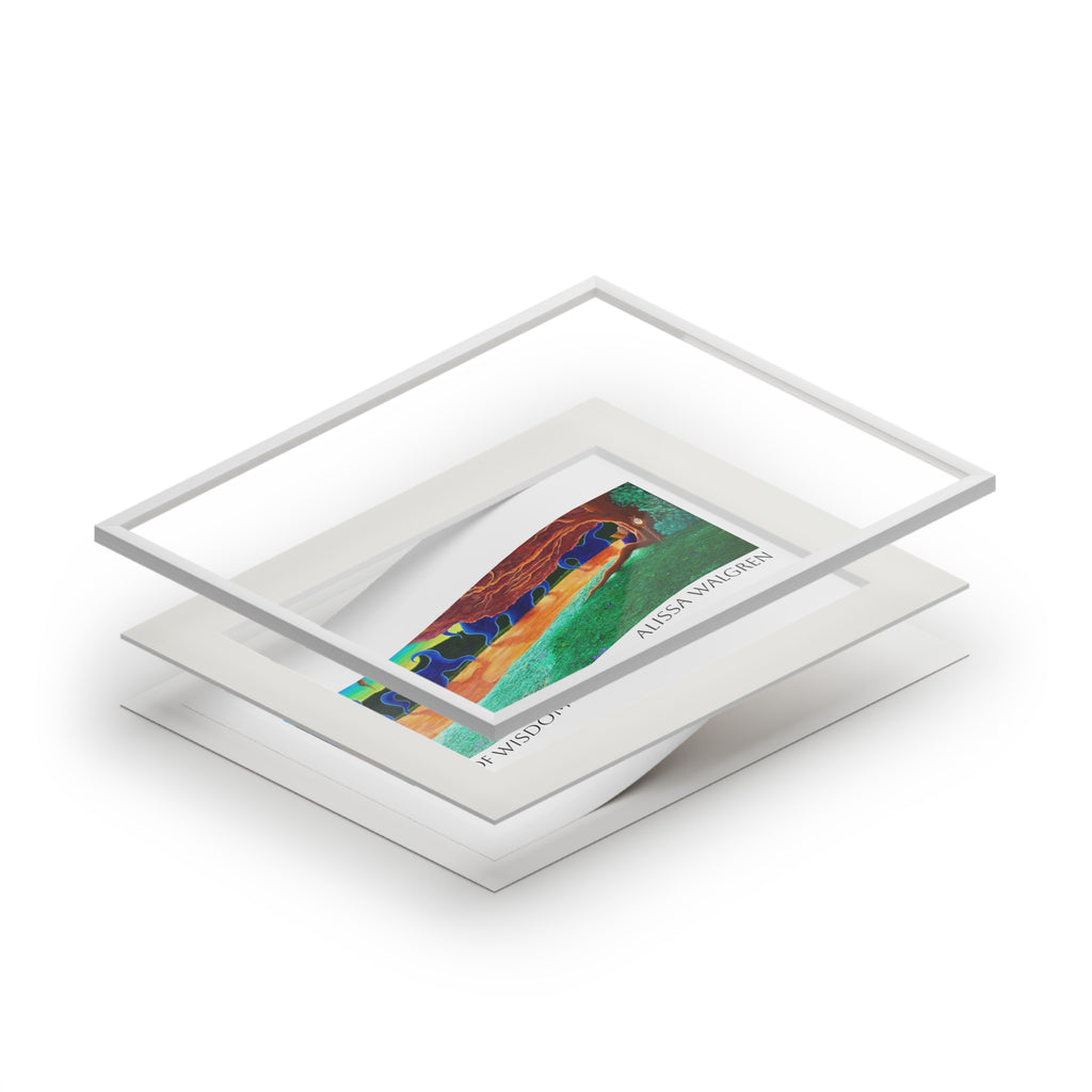 Path of Wisdom Art Print with Passepartout Frame — Alissa Walgren Fine Art