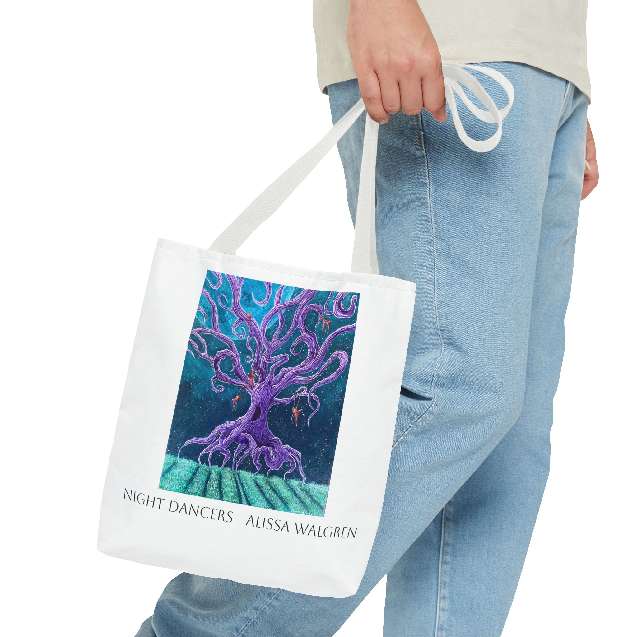 Night Dancers Tote Bag