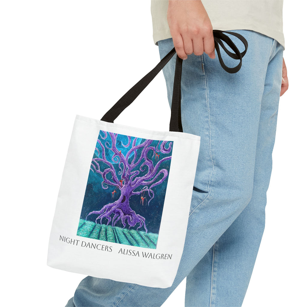 Night Dancers Tote Bag