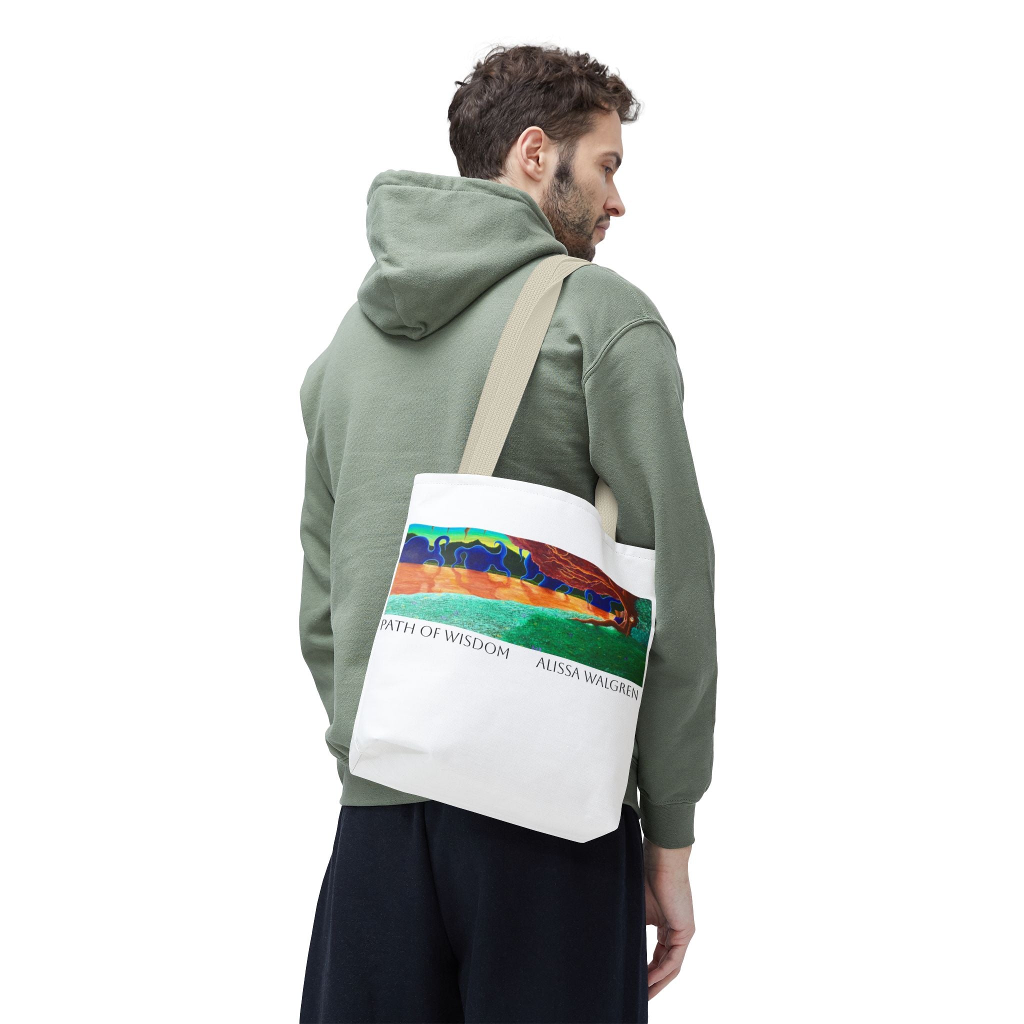 Path of Wisdom Art Tote