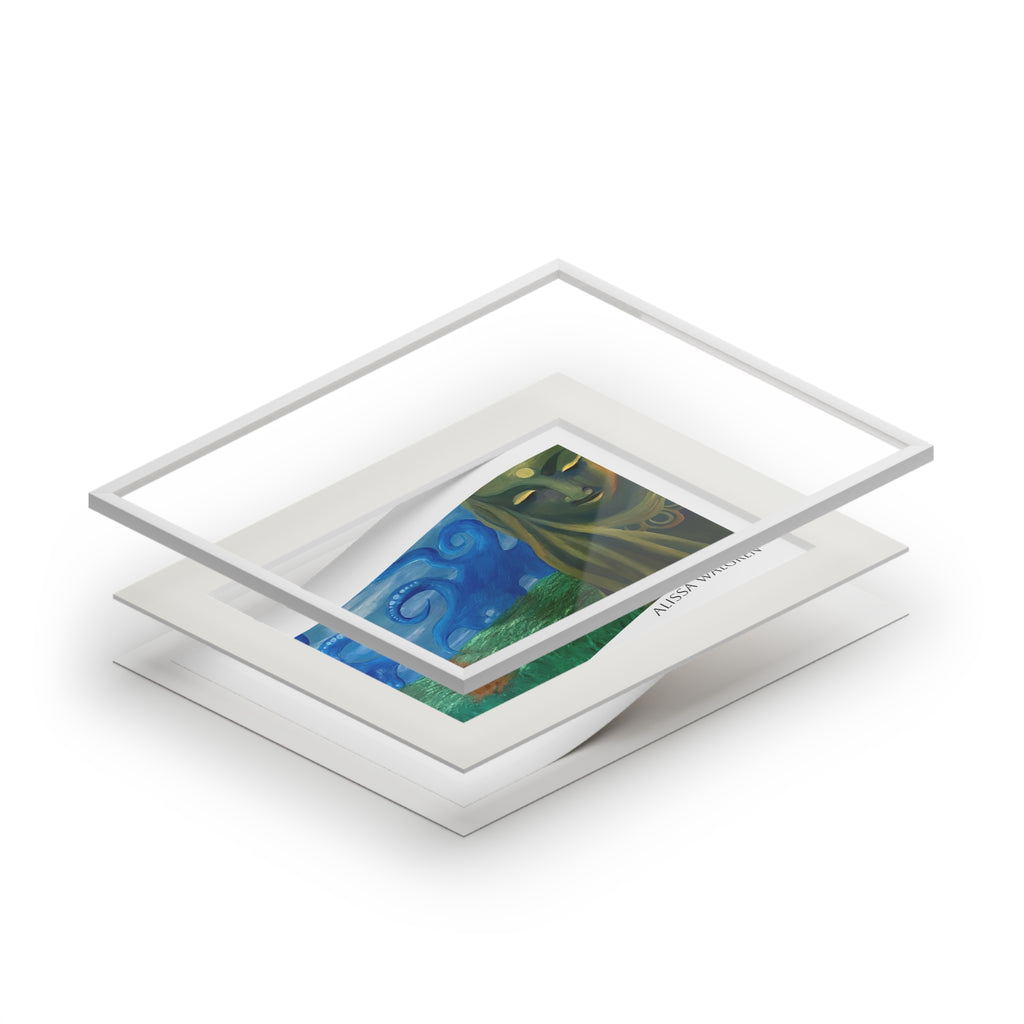 The Path Art Print with Passepartout Frame — Alissa Walgren Fine Art