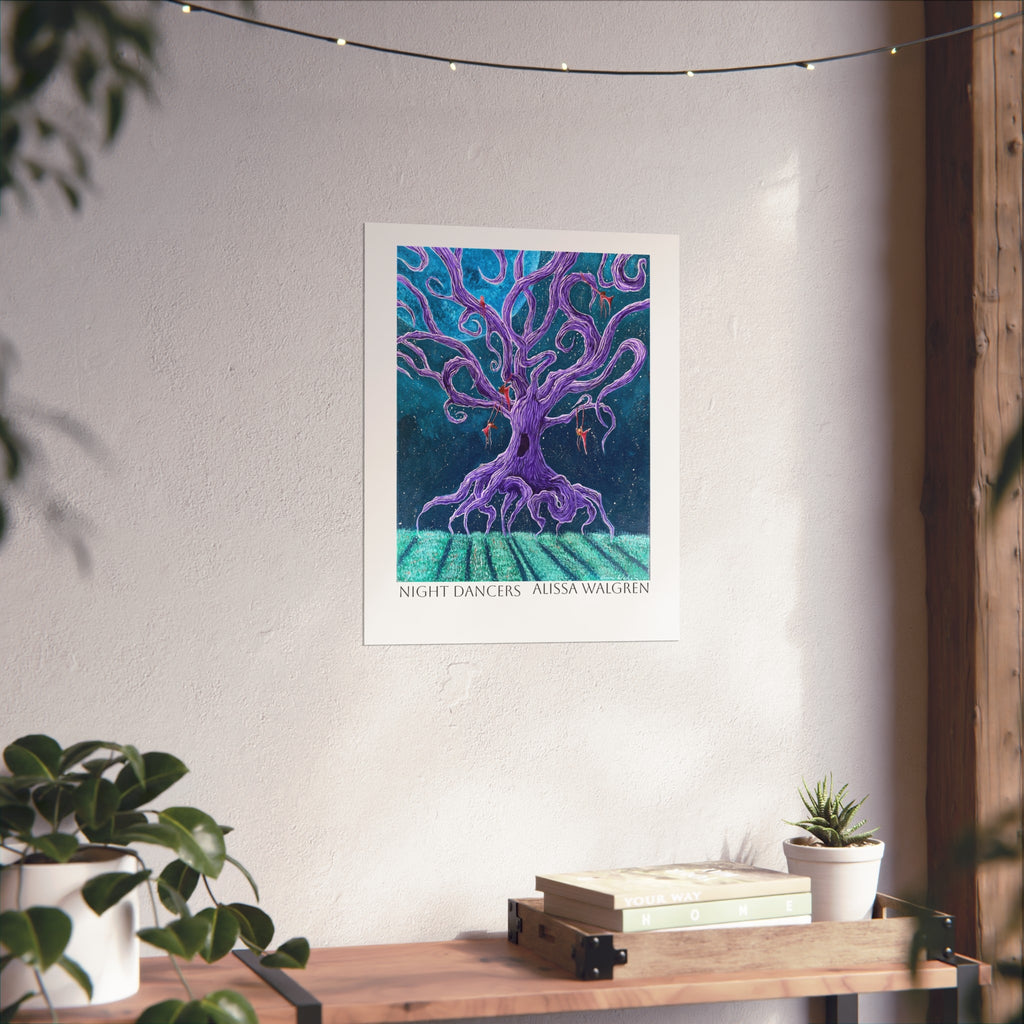 Night Dancers by Alissa Walgren | Surreal Print
