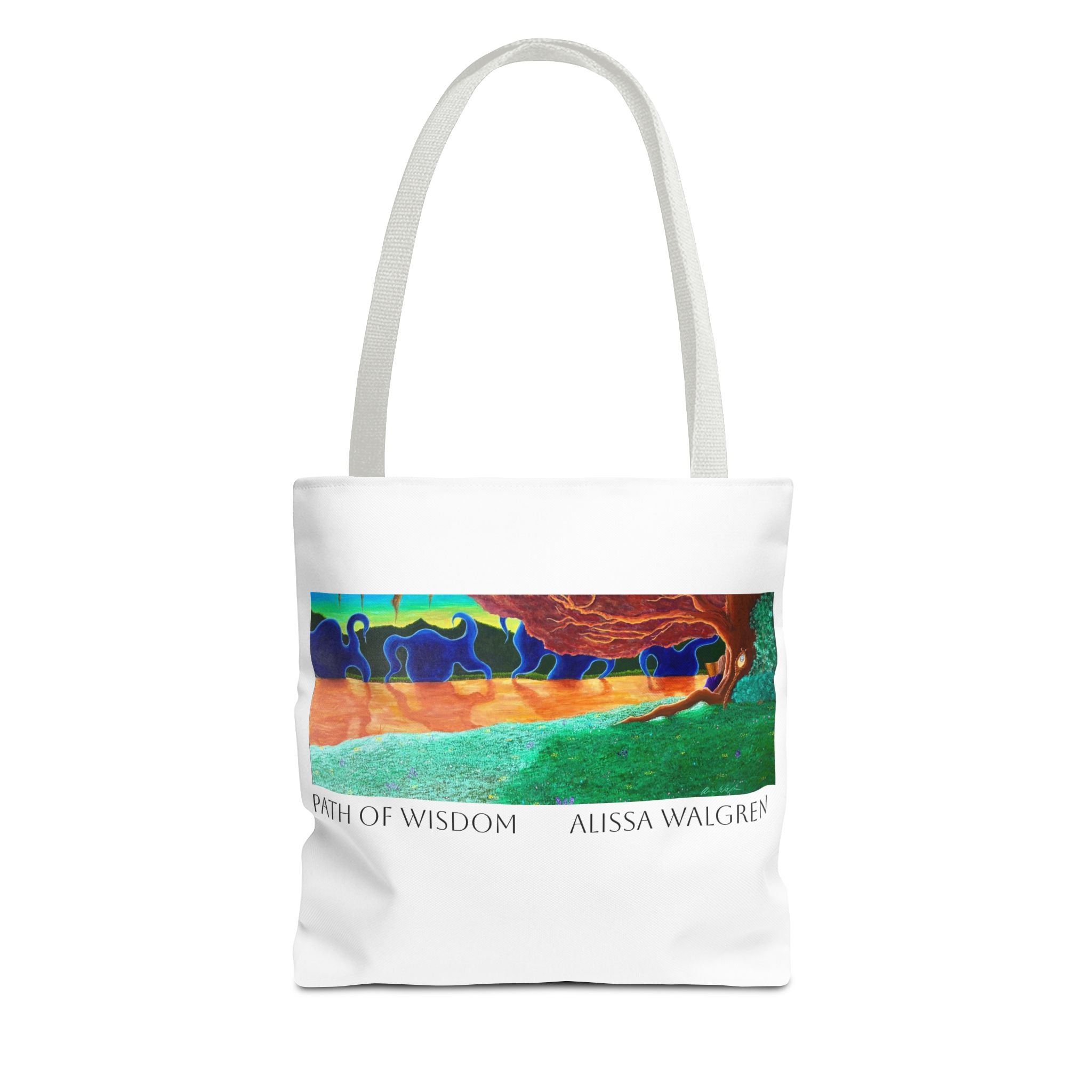 Path of Wisdom Art Tote