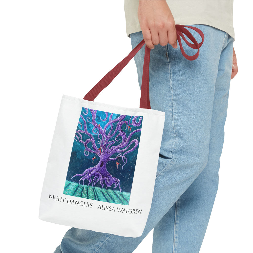 Night Dancers Tote Bag