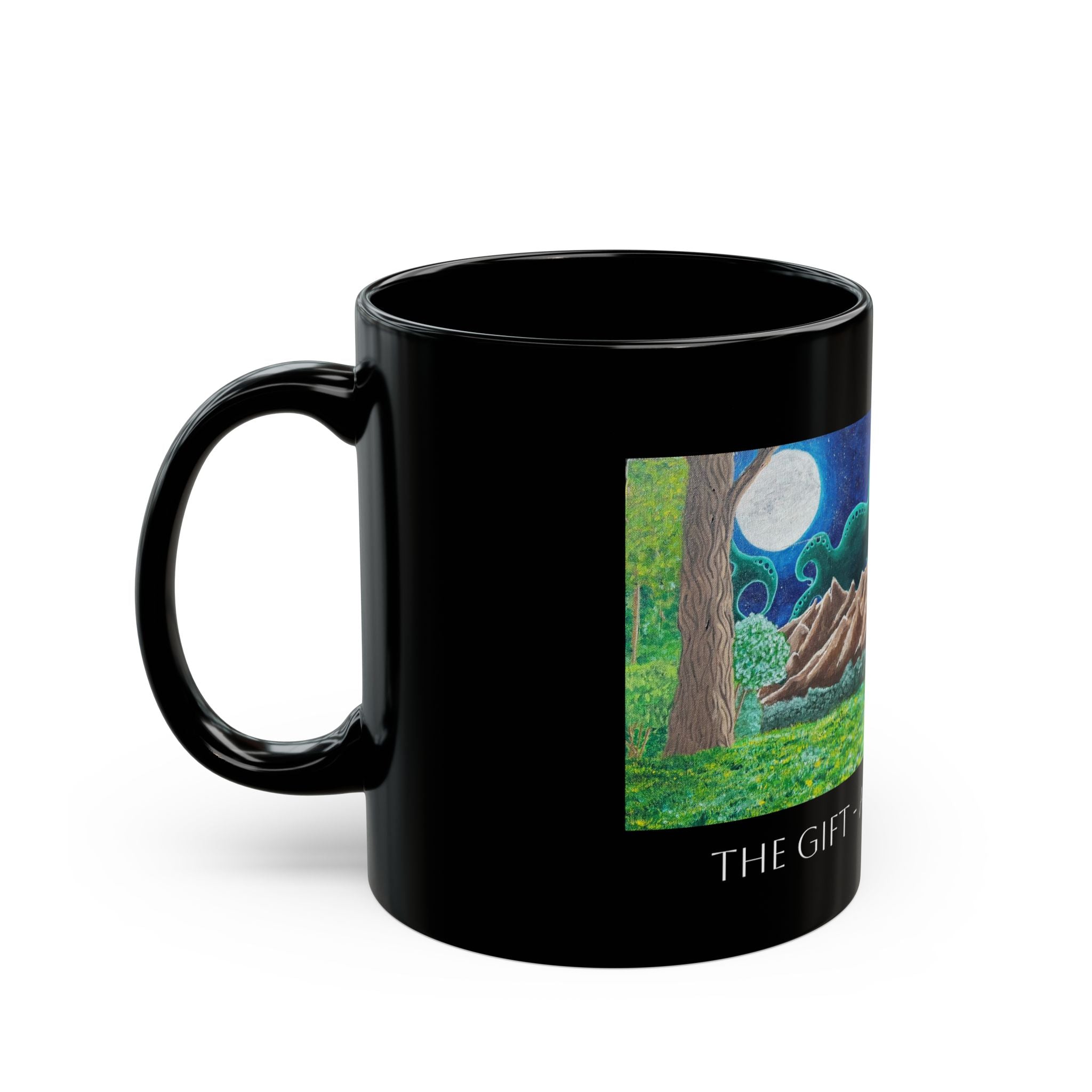 The Gift Black Mug (11oz, 15oz)