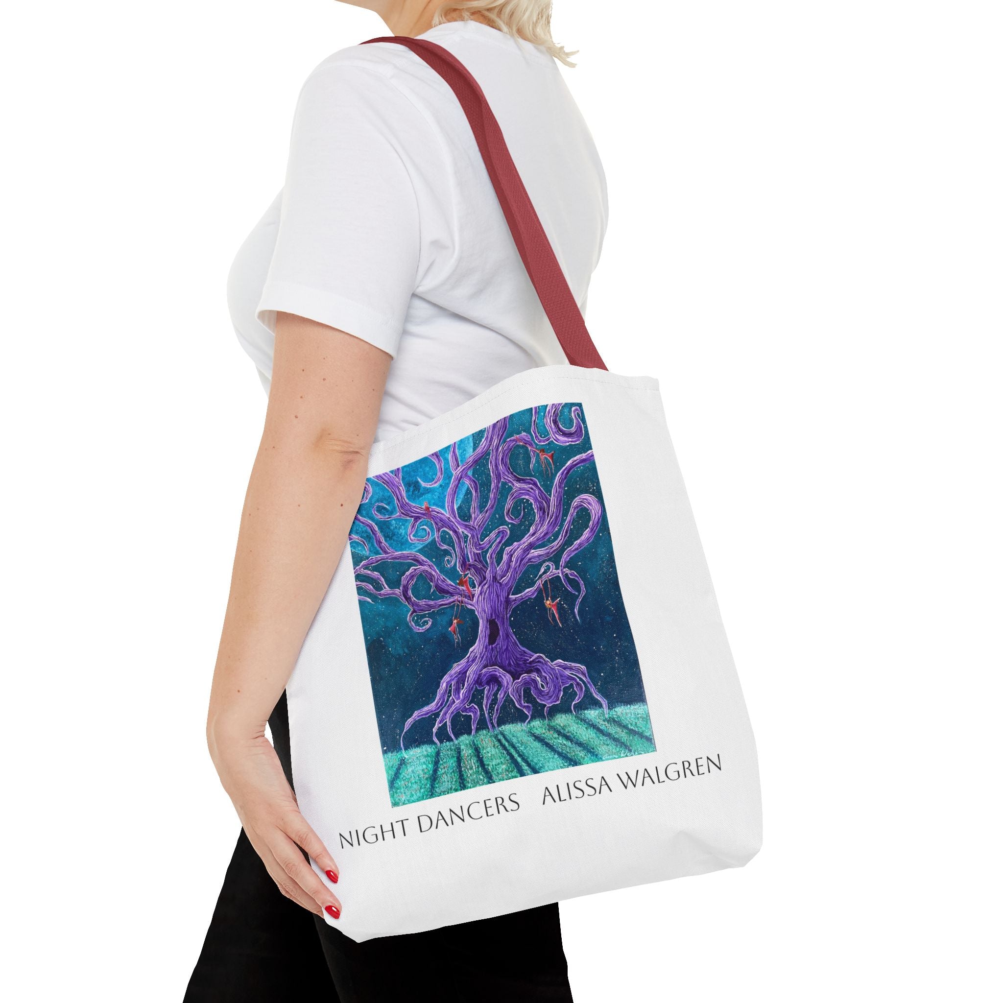 Night Dancers Tote Bag