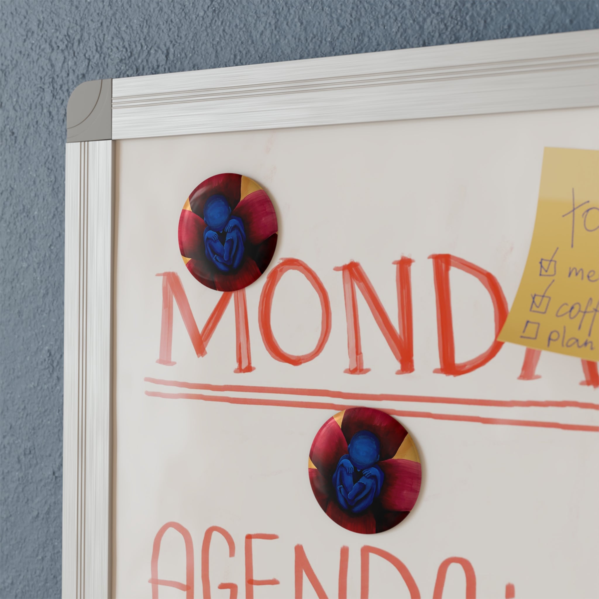 Rebirth Button Magnet