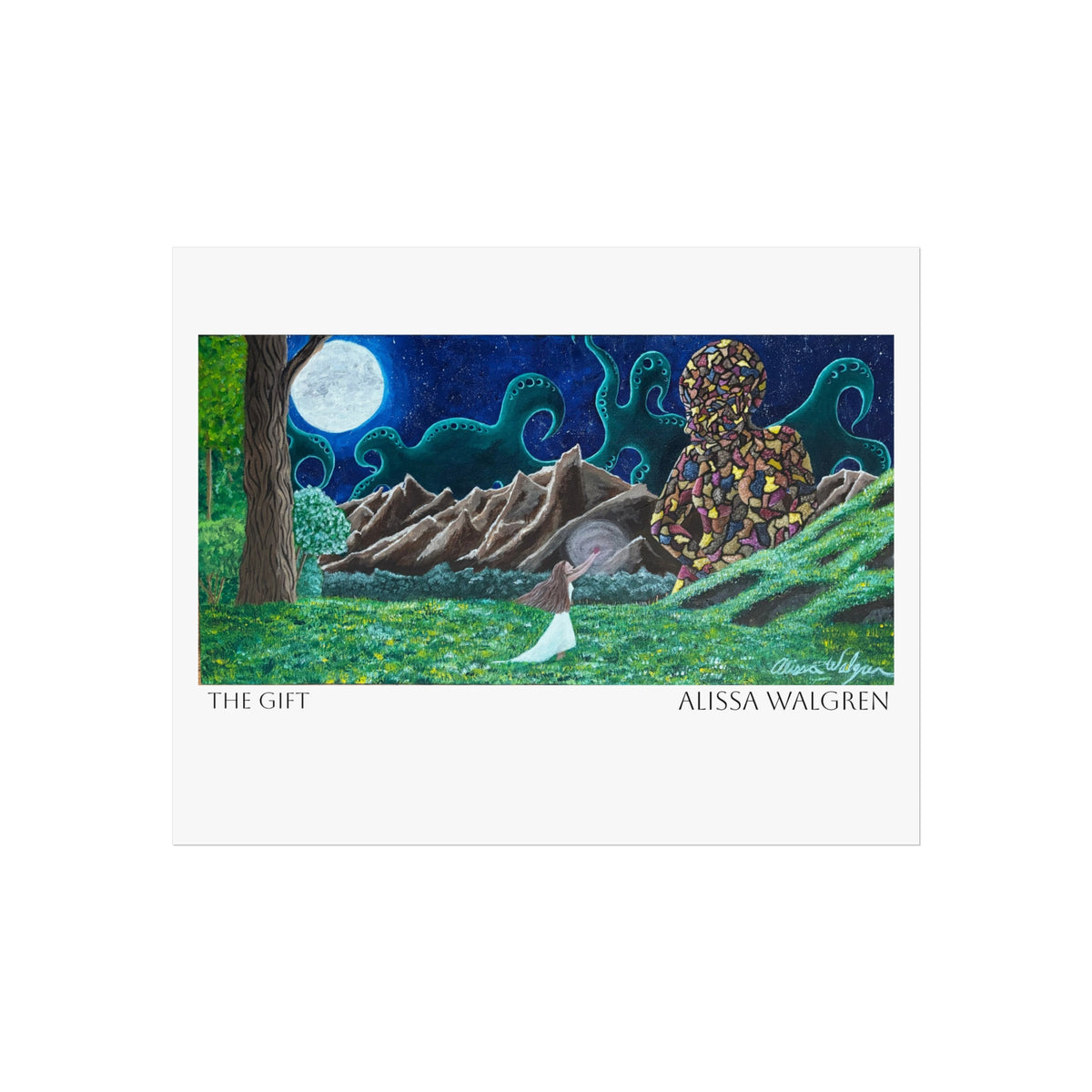 The Gift by Alissa Walgren | Surreal Print