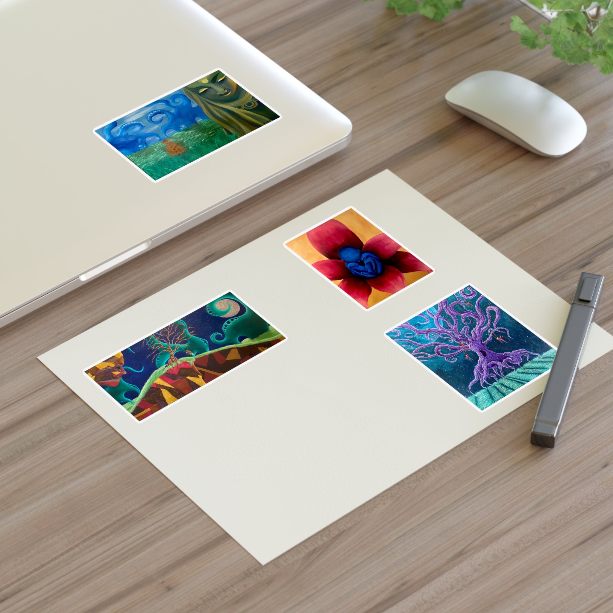 Alissa Walgren Artwork Sticker Sheet