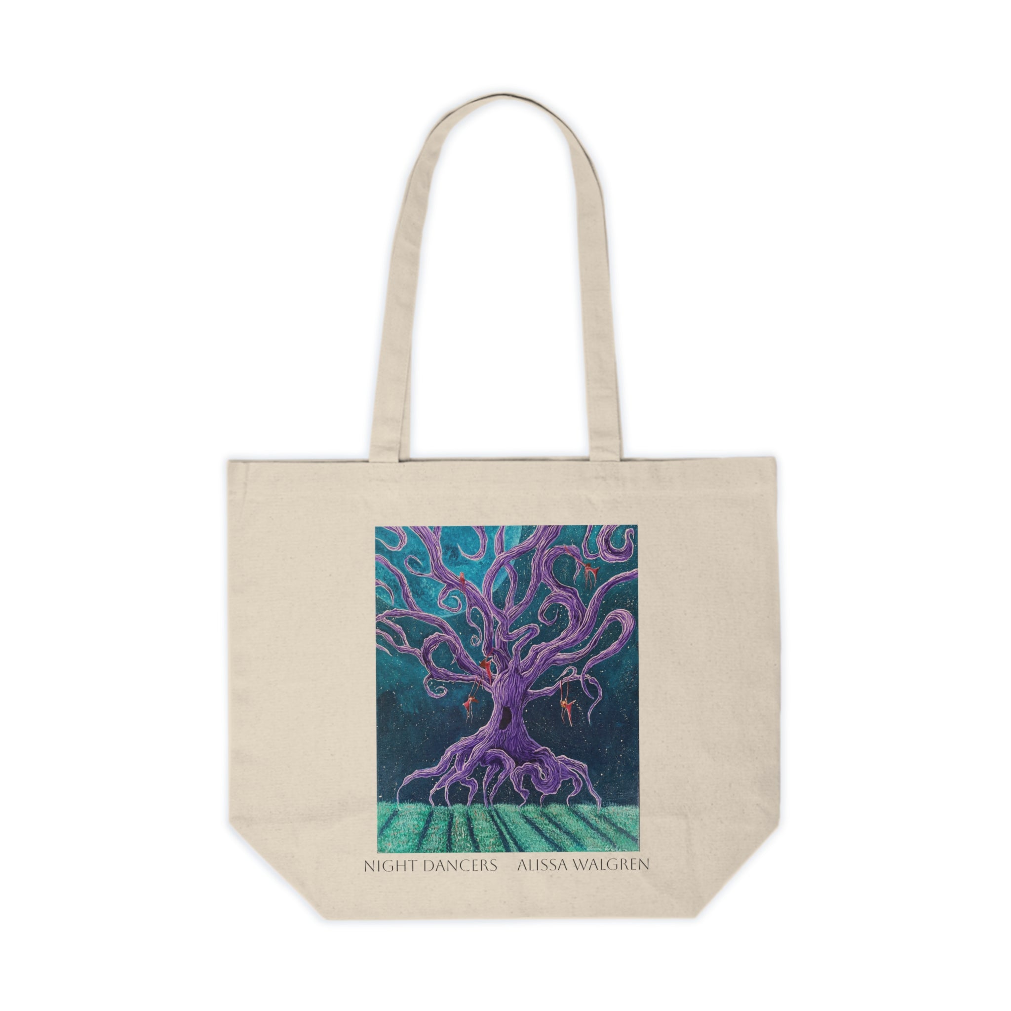 Night Dancers Canvas Tote