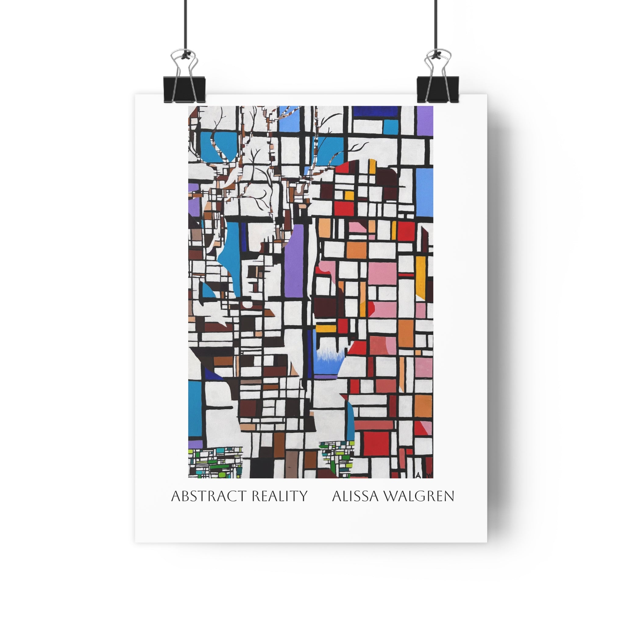 Abstract Reality Giclée Art Print